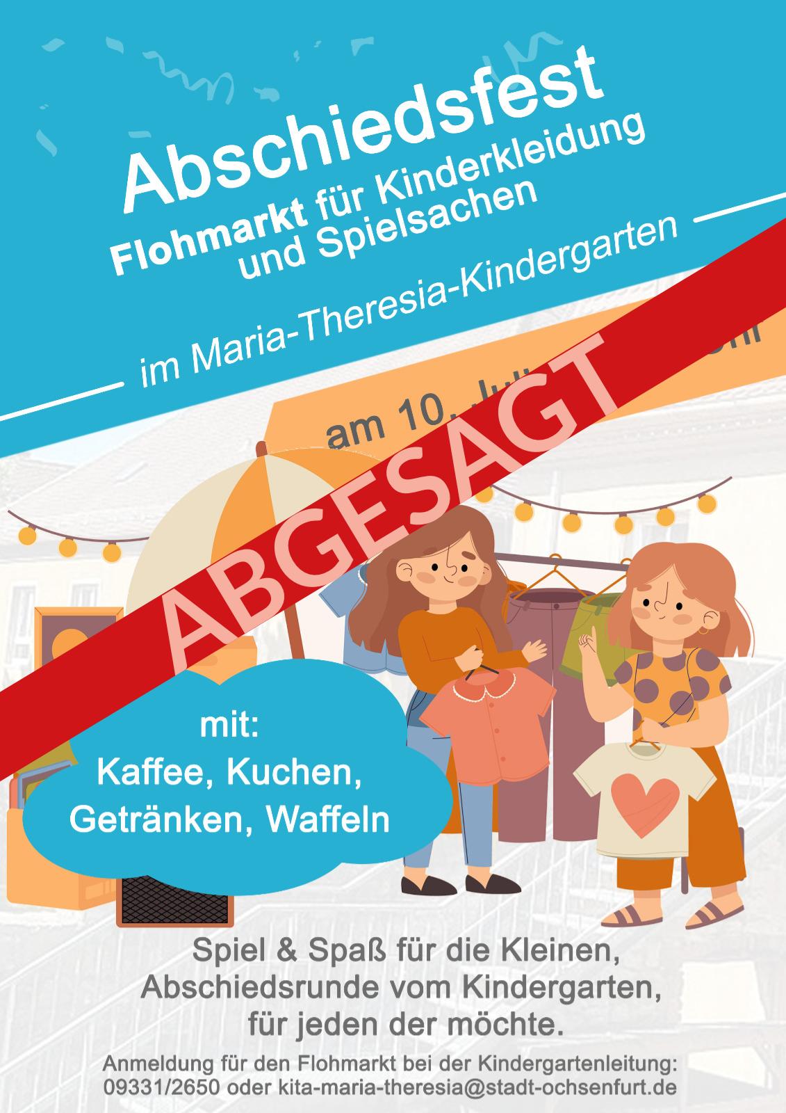 Absage Kindergartenfest