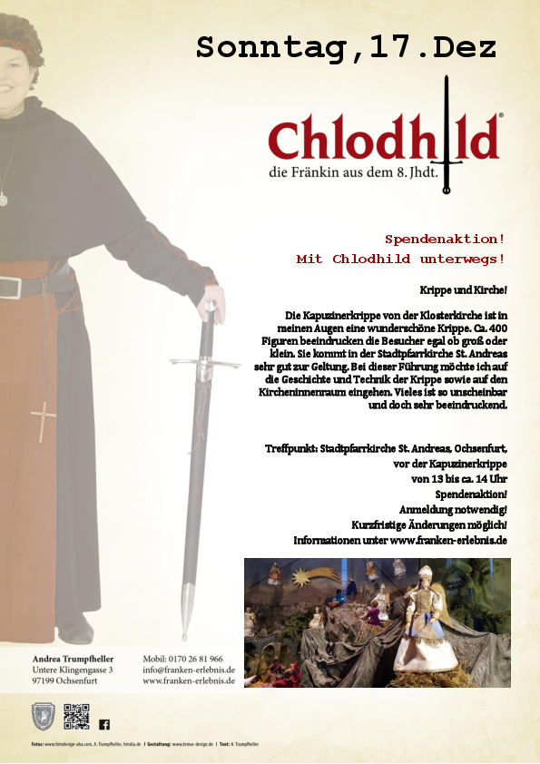 Mit Chlodhild unterwegs....